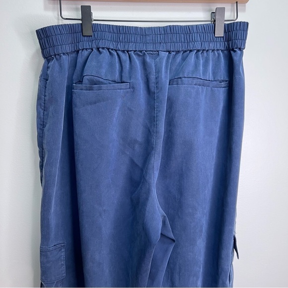 Polo Ralph Lauren Navy Blue Lightweight Jogger Cargo Pants Size Medium - Picture 5 of 8